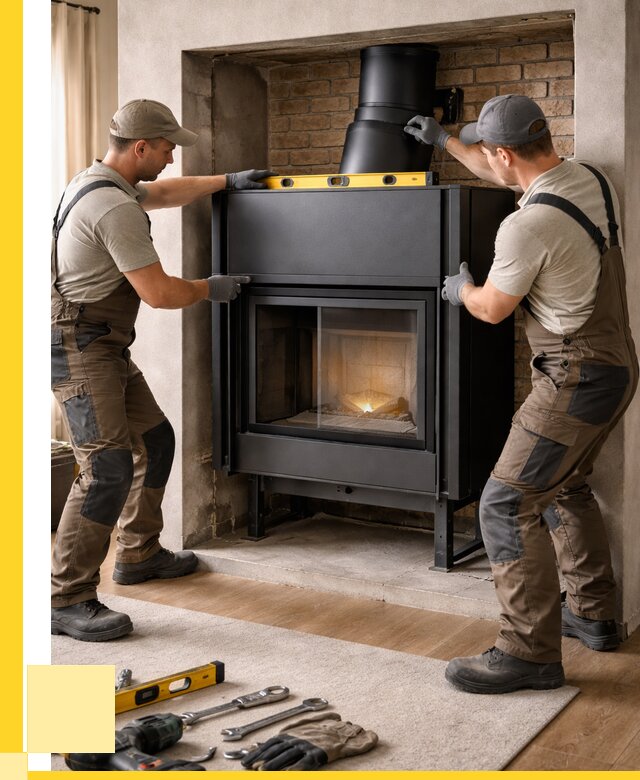 Установка каминных топок в Ахтубинске под ключ от 18639 р. | ЭриданХтб