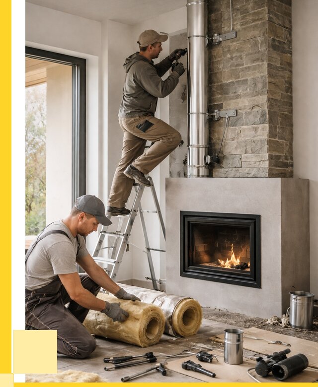 Монтаж дымоходов для каминов в Ахтубинске от 15533 р. ЭриданХтб