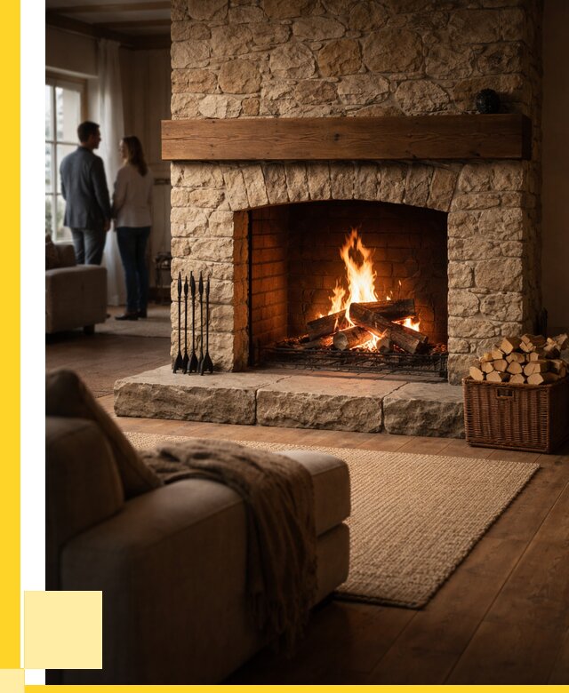 Открытые камины под ключ в Ахтубинске от 155325 р. ЭриданХтб