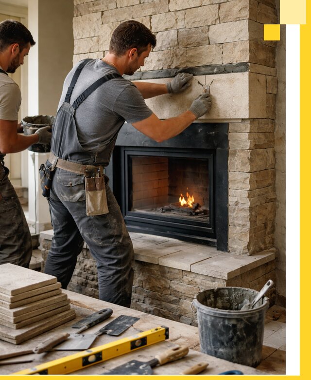 Проектирование и установка открытых каминов в Ахтубинске