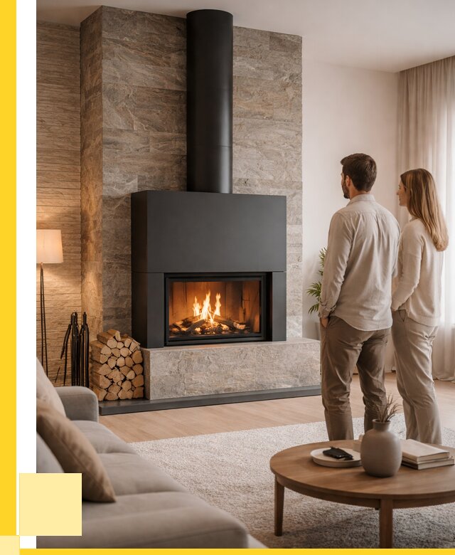 Закрытые камины под ключ в Ахтубинске от 124260 р., ЭриданХтб