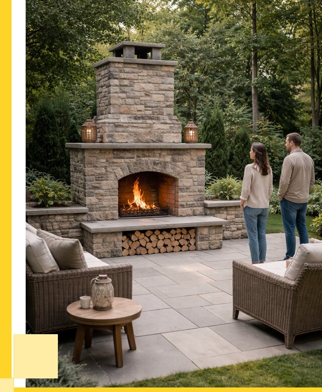 Уличные камины из кирпича в Ахтубинске от 155325 р. | ЭриданХтб