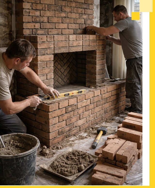 Изготовление и установка кирпичных каминов в Ахтубинске