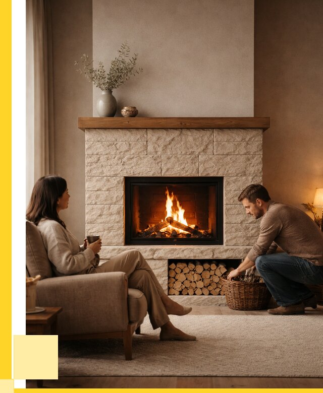 Камины для дома в Ахтубинске под ключ от 155325 р. | ЭриданХтб