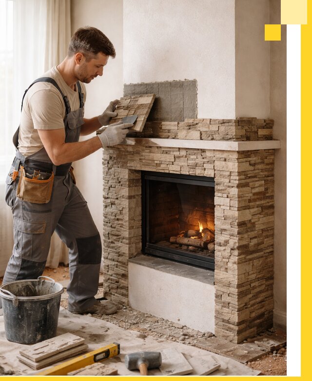 Изготовление и монтаж каминов для дома под ключ в Ахтубинске