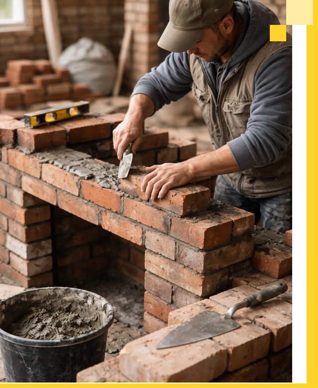 Кладка каминов под ключ в Ахтубинске профессиональная отделка и монтаж