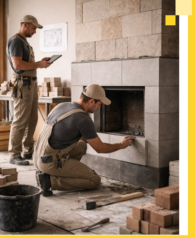 Индивидуальные проекты каминов и каминных систем в Ахтубинске