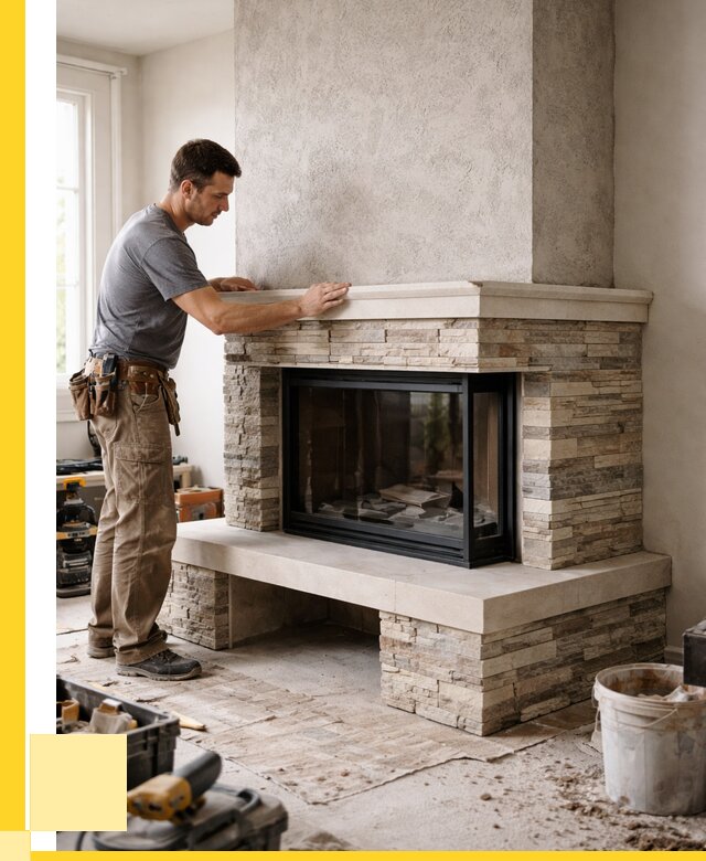 Изготовление каминов под ключ в Ахтубинске от 155325 р. | ЭриданХтб