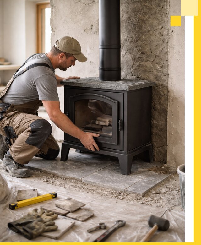 Профессиональный монтаж печей и каминов в Ахтубинске под ключ