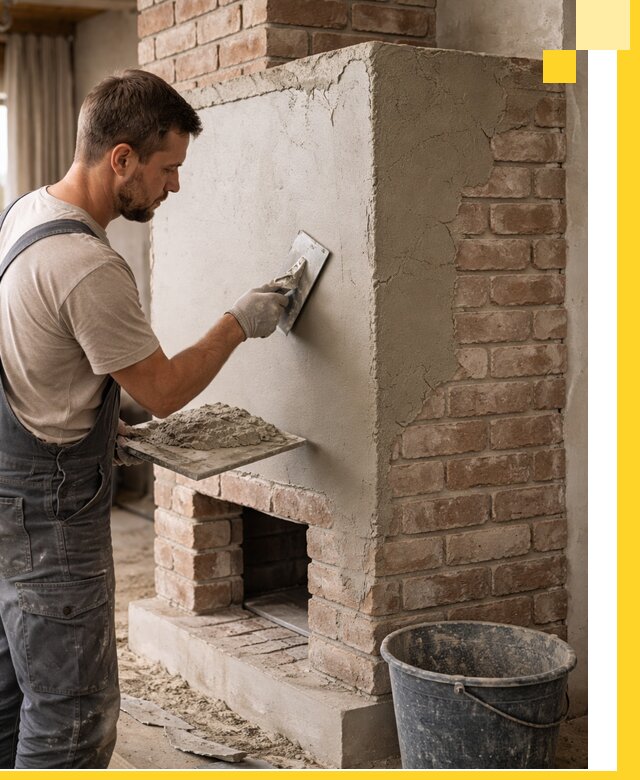 Отделка печей и облицовка каминов в Ахтубинске под ключ