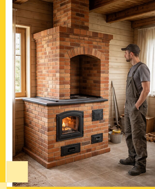 Кирпичные печи в Ахтубинске: купить от 155325 р. | ЭриданХтб