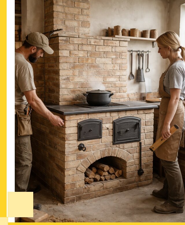 Варочно отопительные печи в Ахтубинске от 93195 р. | ЭриданХтб