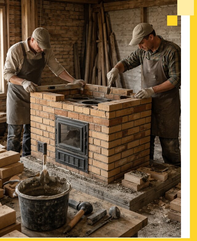 Изготовление и установка варочных печей под ключ в Ахтубинске