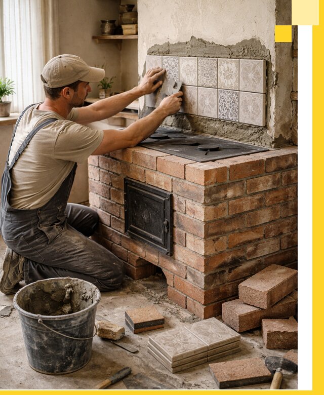 Печи с плитой на заказ монтаж гарантия и сервис в Ахтубинске