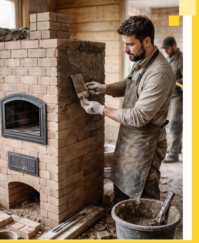 Изготовление и установка печей-шведок под ключ в Ахтубинске