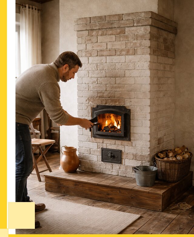 Печь голландка из кирпича в Ахтубинске от 88018 р. | ЭриданХтб