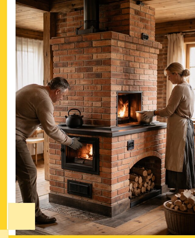 Печи для загородного дома под ключ в Ахтубинске от 82840 р. | ЭриданХтб