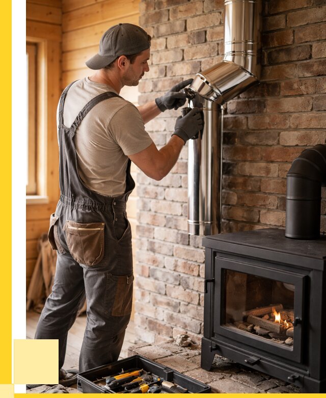 Монтаж дымоходов для печей в Ахтубинске от 7766 р. | ЭриданХтб