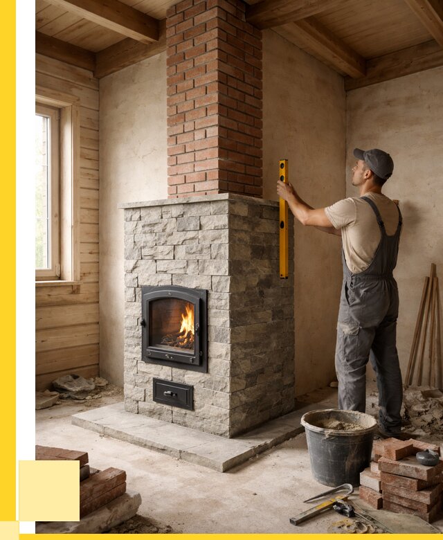 Печи и дымоходы под ключ в Ахтубинске от 46598 р., ЭриданХтб