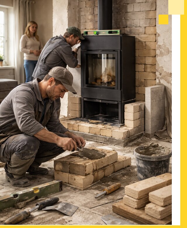 Печи и камины под ключ: проект, установка в Ахтубинске