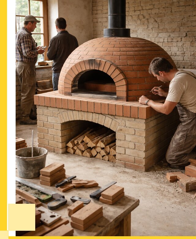 Помпейская печь дровяная для пиццы в Ахтубинске | ЭриданХтб от 207100 р.