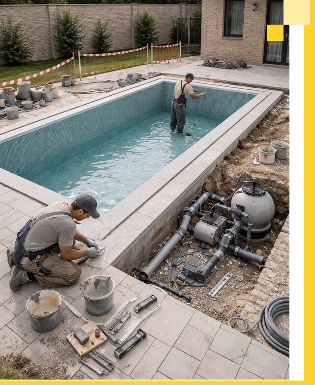 Строительство бассейнов под ключ в Ахтубинске: проекты и монтаж