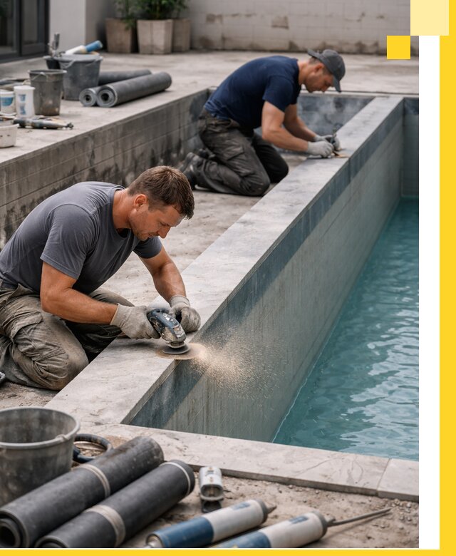 Профессиональный ремонт бассейнов под ключ в Ахтубинске