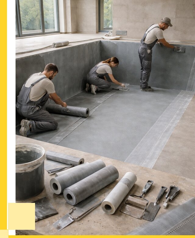 Гидроизоляция бассейнов в Ахтубинске от 2071 р., ЭриданХтб