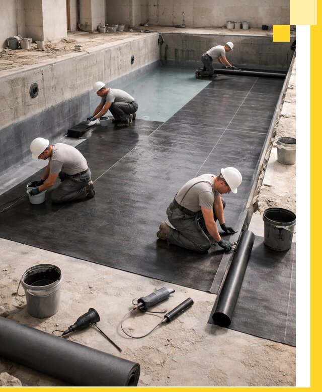 Профессиональная гидроизоляция бассейнов и чаш в Ахтубинске под ключ