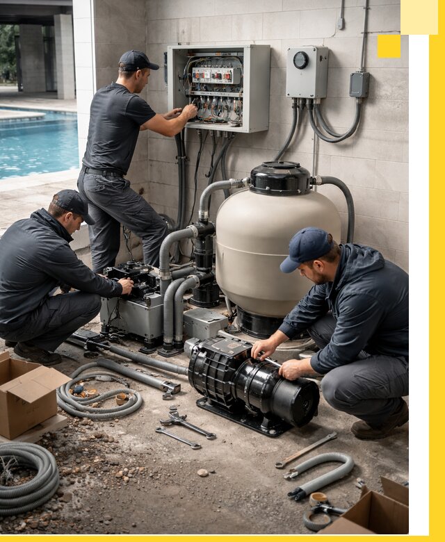 Профессиональный монтаж оборудования для бассейнов в Ахтубинске