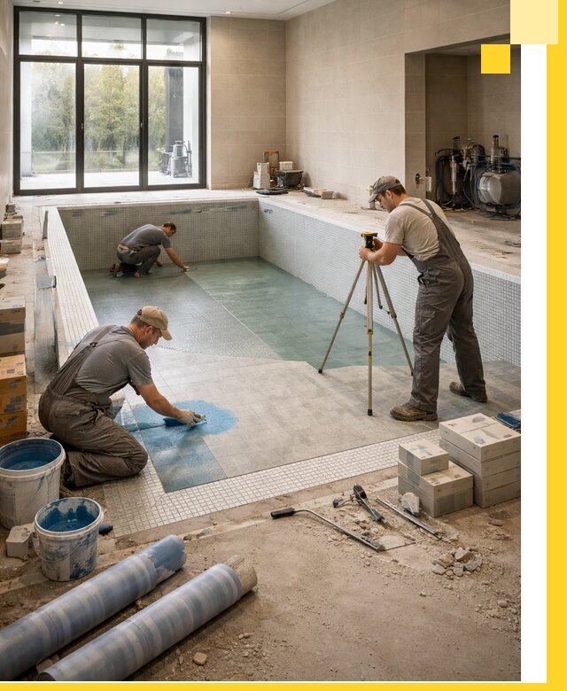 Проект и строительство закрытых бассейнов в Ахтубинске под ключ