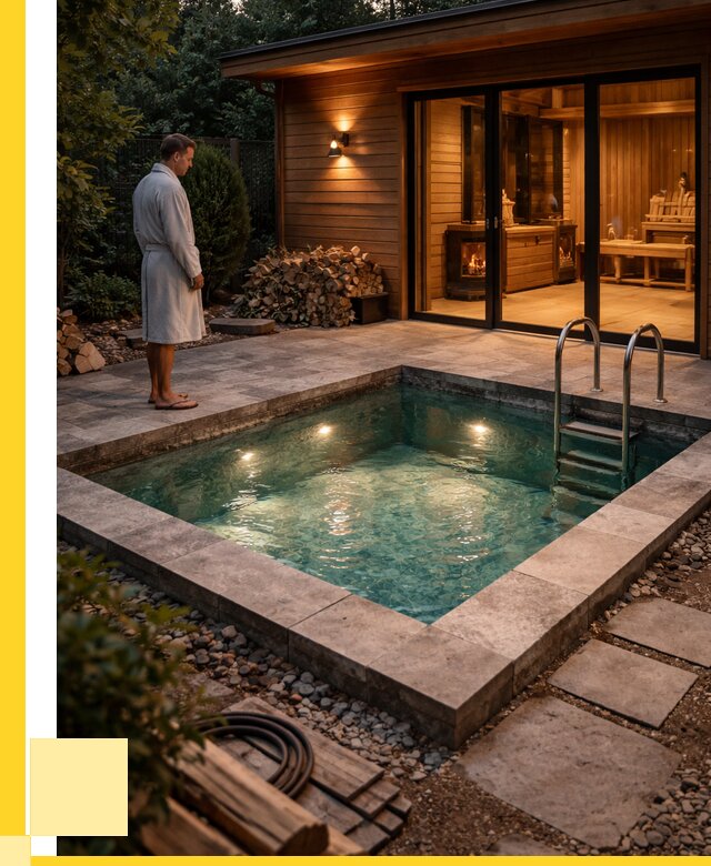 Бани с бассейном под ключ в Ахтубинске от 98373 р. | ЭриданХтб