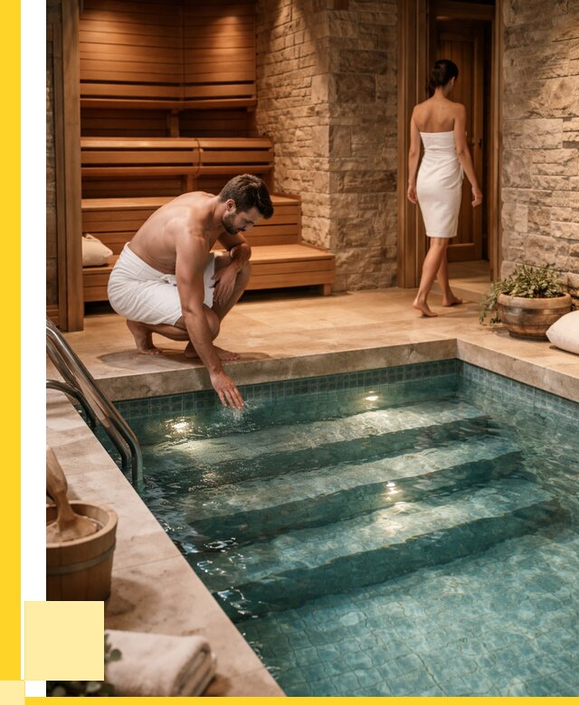 Сауна с бассейном под ключ в Ахтубинске от 124260 р., ЭриданХтб