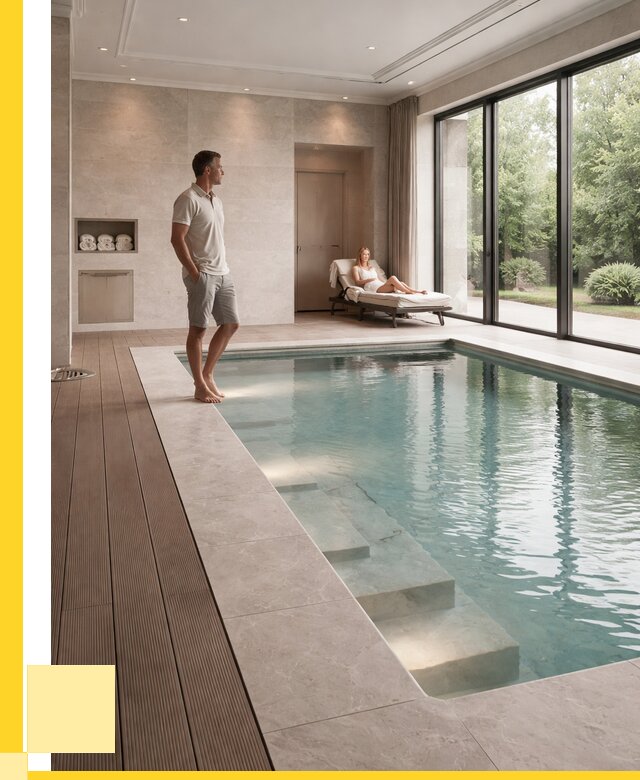 Бассейны в коттедже под ключ в Ахтубинске от 1242600 р. | ЭриданХтб