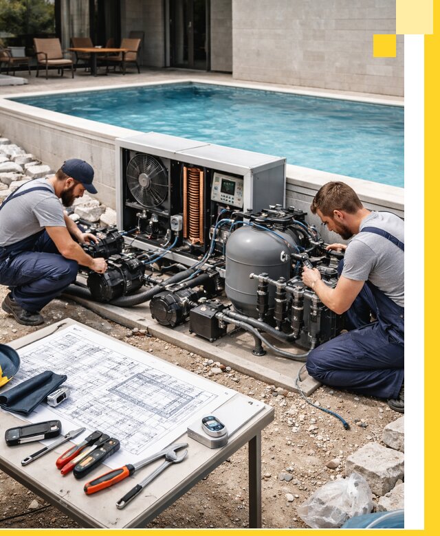 Проектирование и монтаж бассейнов с подогревом в Ахтубинске