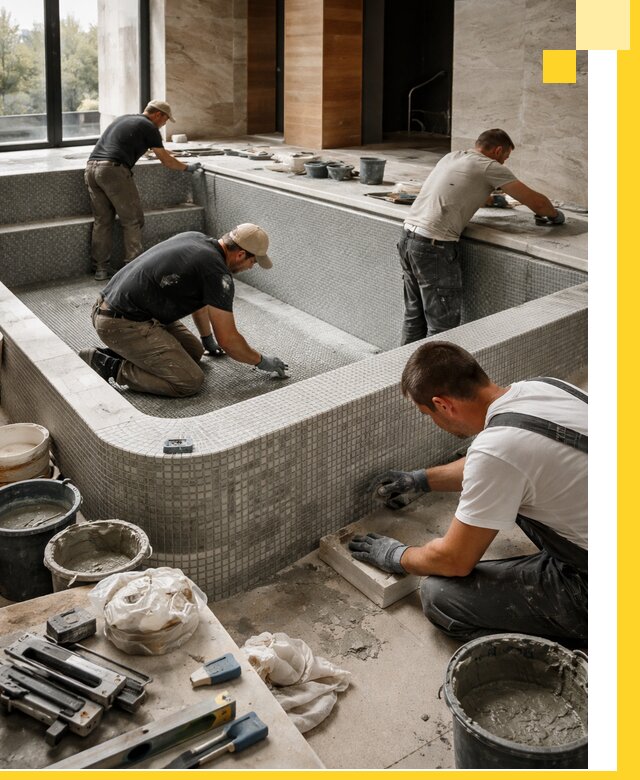 Строительство и установка СПА бассейнов под ключ в Ахтубинске