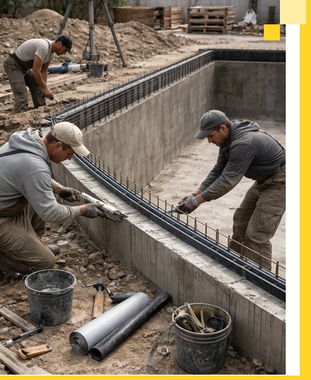 Качественный монтаж чаши бассейна в Ахтубинске под ключ с гарантией