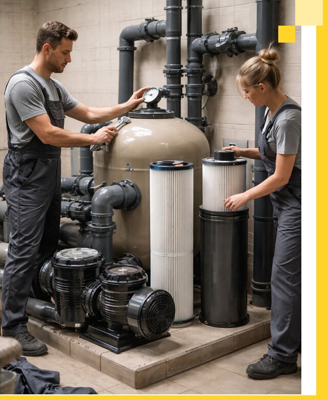 Фильтры и системы фильтрации для бассейнов в Ахтубинске