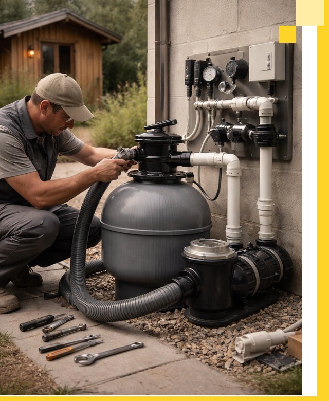 Продажа и монтаж фильтров и насосов для бассейнов в Ахтубинске