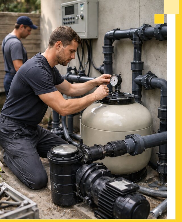 Поставка и монтаж фильтровального оборудования для бассейнов в Ахтубинске