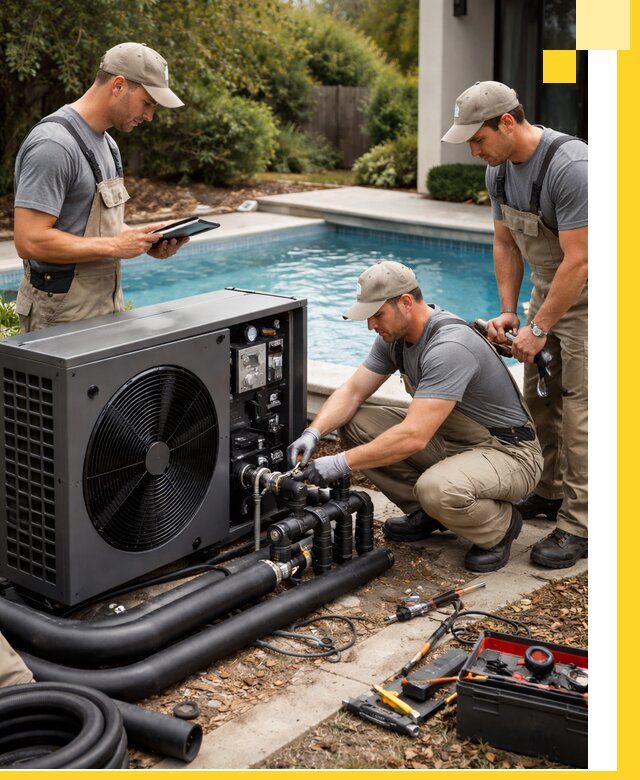 Проектирование и установка тепловых насосов для бассейнов в Ахтубинске