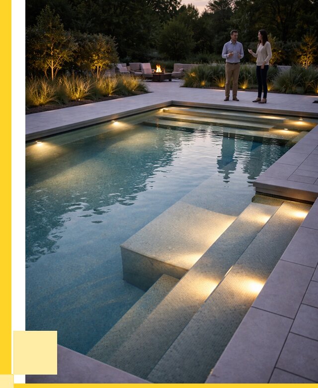 Освещение бассейнов в Ахтубинске под ключ от 25888 р. | ЭриданХтб