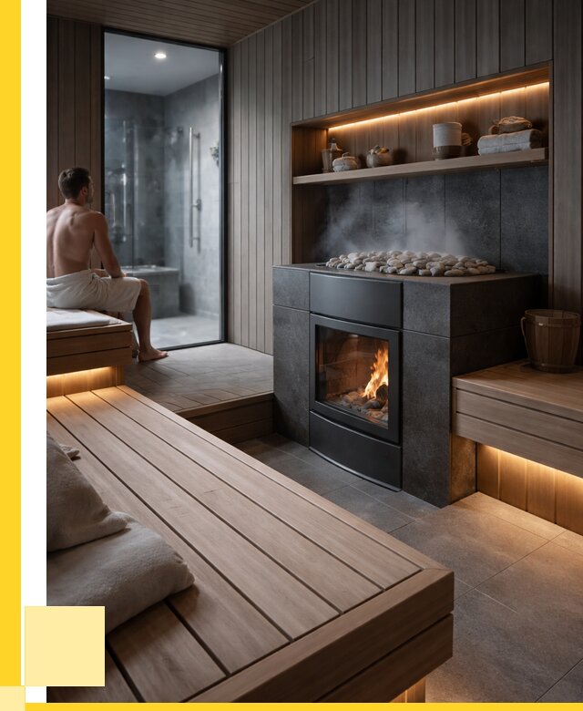 Проект сауны в частном доме в Ахтубинске от 36243 р. | ЭриданХтб