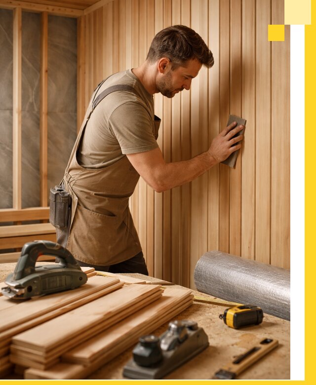 Профессиональная отделка саун и парных под ключ в Ахтубинске