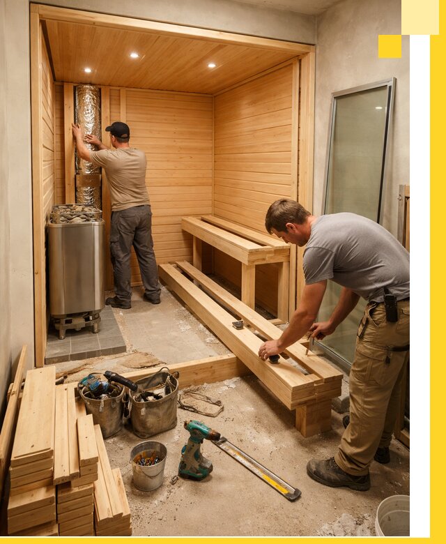 Проектирование и установка домашних саун под ключ в Ахтубинске