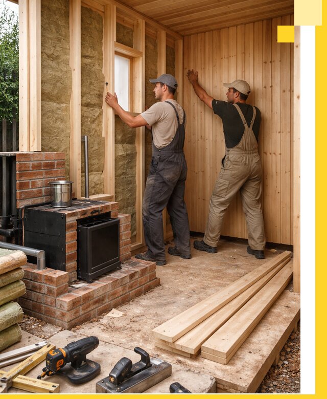 Строительство и установка дачных саун под ключ в Ахтубинске