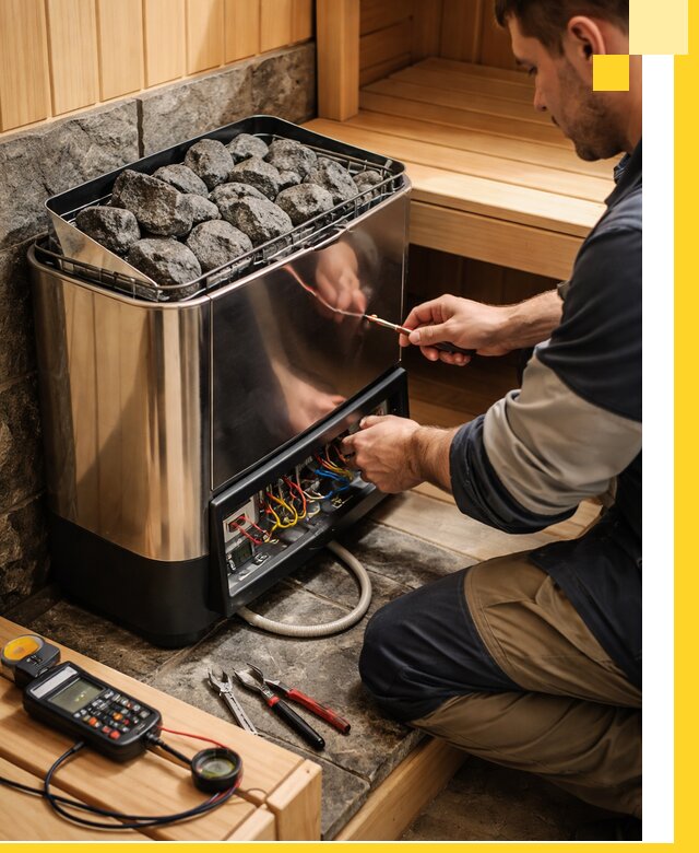 Продажа и установка электрокаменок для саун в Ахтубинске