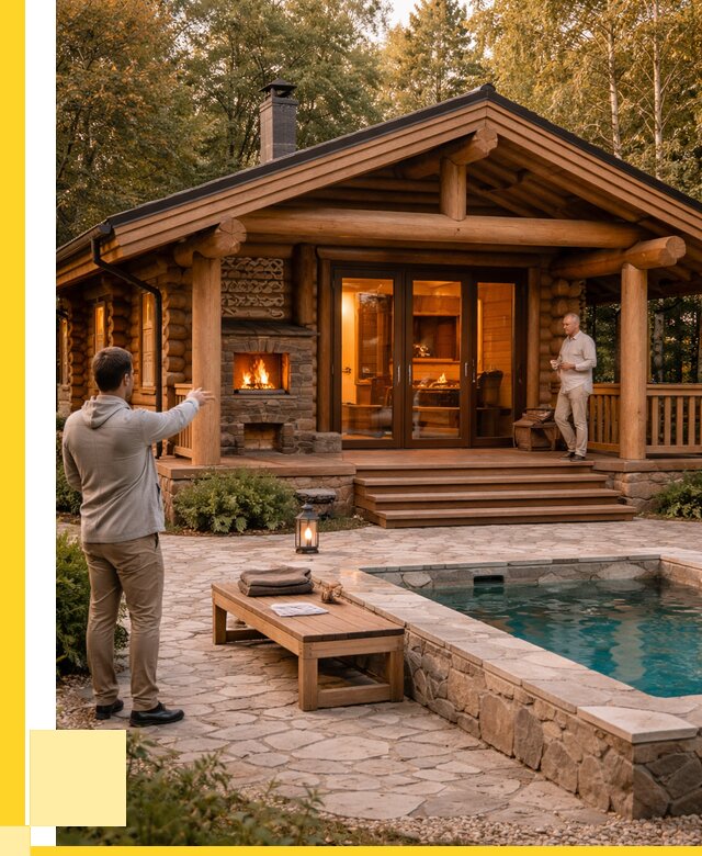 Проекты бань и хамам в Ахтубинске от 25888 р. | ЭриданХтб