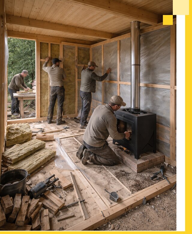 Профессиональный монтаж бань под ключ в Ахтубинске для дома