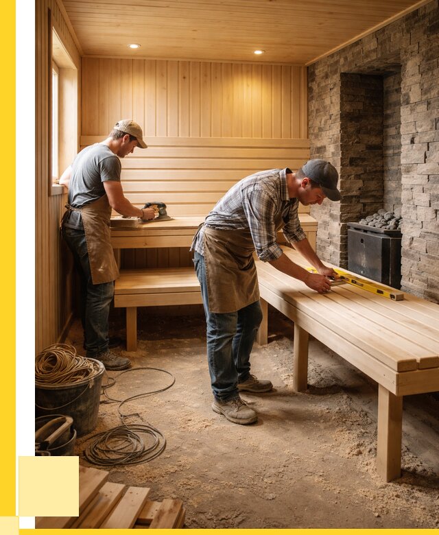 Отделка бани в Ахтубинске: внутренняя отделка от 3107 р. | ЭриданХтб